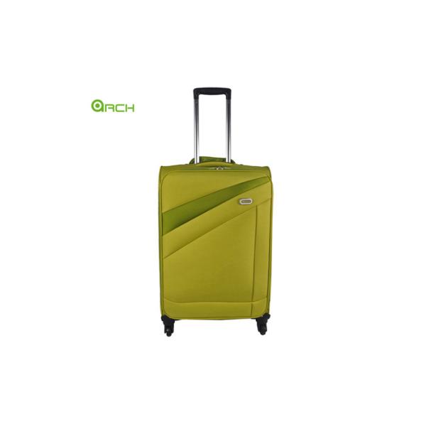600D Polyester Travel Trolley Lightweight Luggage Bag with Quiet Dual Spinner Wheels