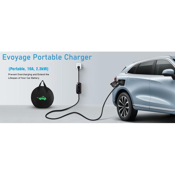 10A Великобритания 3 ПИН-подключение к Type 1/ Type 2 EV зарядная станция Wallbox портативный для EV / PHEV