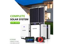 Sistema de energía solar fotovoltaica fuera de la red 5Kw 10Kw 12Kw Completo Sistema de energía solar híbrida Kit para el hogar