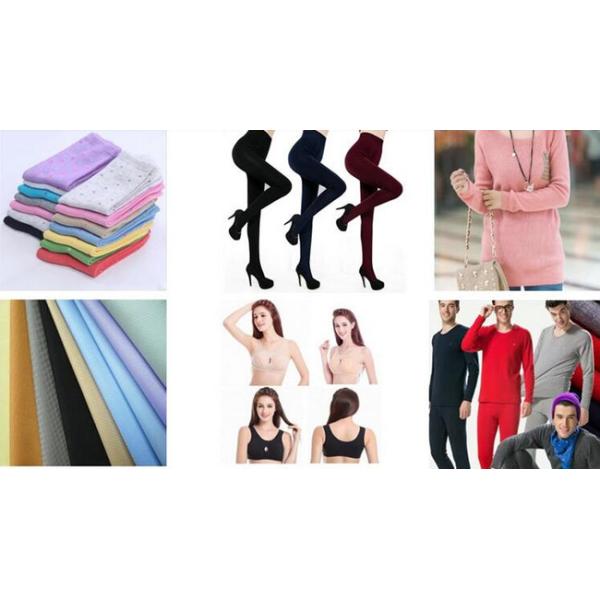 Um fio desencapado 210D/fio branco cru do Spandex brilhante da categoria para a coberta e o Webbing