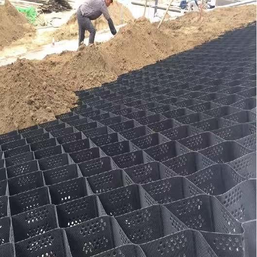 Road Basement Geocell for Weathered Mountain Forests Core Gravel Stabilization Grid