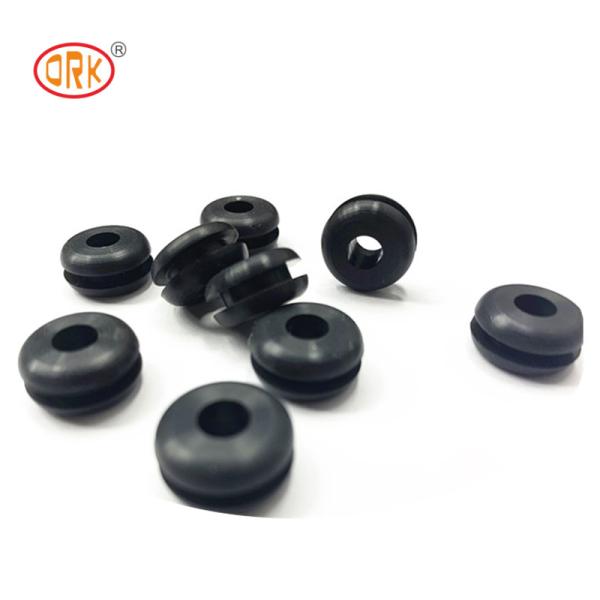 Black CR Automotive Rubber Seals Neoprene Grommet Rubber Seals For Connector Wire Harness
