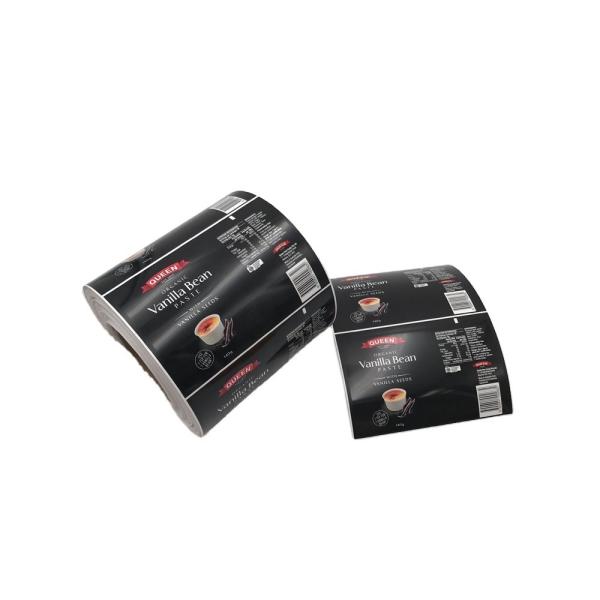 Customized Adhesive Sticker Label for Waterproof Cosmetic Packaging OEM Logo Printing