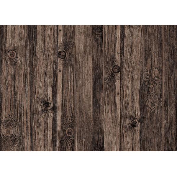 La madera retra 3D se dirige el hogar del papel pintado los 0.53*10m/rollo, no- pegada