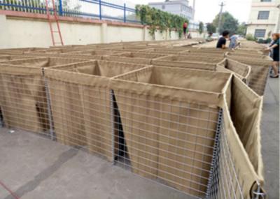 Barreira de bastião de defesa itar ISO / caixa de gabião soldada para diâmetro de fio de 3-6 mm