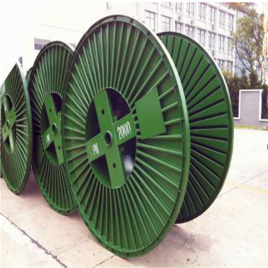 Multi Color Wire Cable Accessories Round Reinforced Corrugated Bobbin