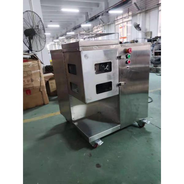 Реклама 155*95mm 800kg/h 380V автомата для резки свежего мяса ресторана