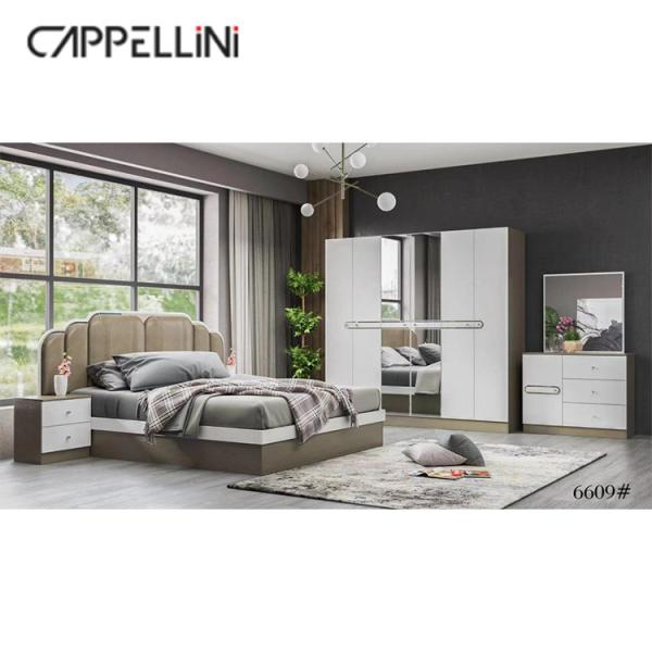 Full Set Bedroom Sets Furniture White Queen Mattress Storage Nightstands
