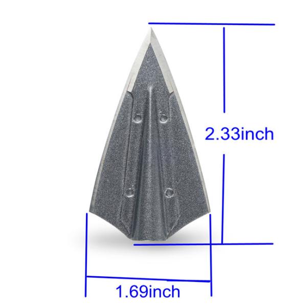 2 голова зерна Broadhead 125 Archery лезвия сваривая для деревянной стрелки