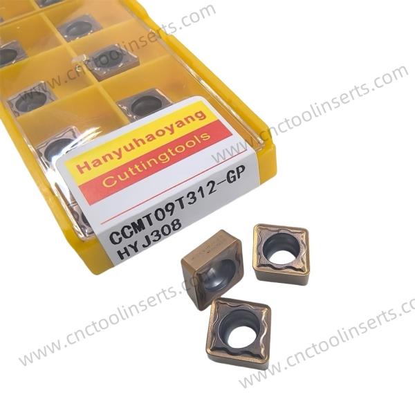 Résistant au feu inserts de fraisage indexables CCMT09T312 outils de tournage CNC