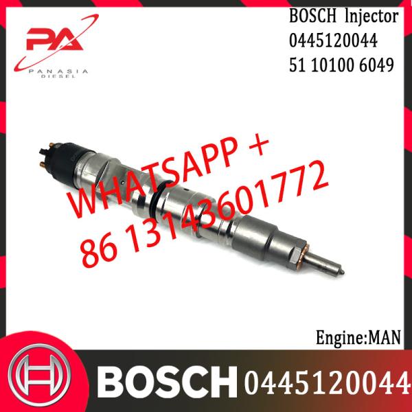 Injecteur commun diesel original 0445120044 de rail de BOSCH 0445120026 0445120030 51101006049 51101006047 pour le moteur de l'HOMME