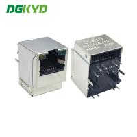 30U 180 grau RJ45 Jack modular 10P8C com conector do entalhe