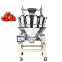 O multi tomate da função frutifica pesando e máquina de embalagem com Multihead