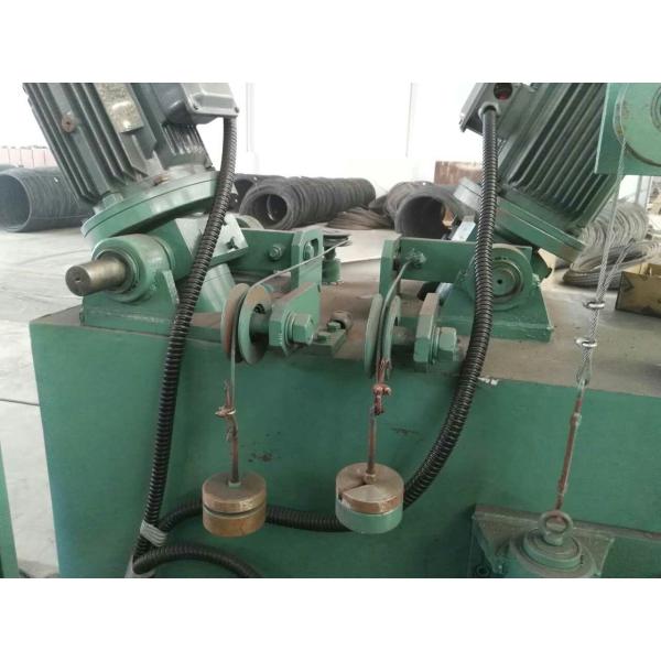 1440rpm 4KW Steel Brush Wire Descaling Machine With Ø5.5mm - Ø20mm Inlet Diameter