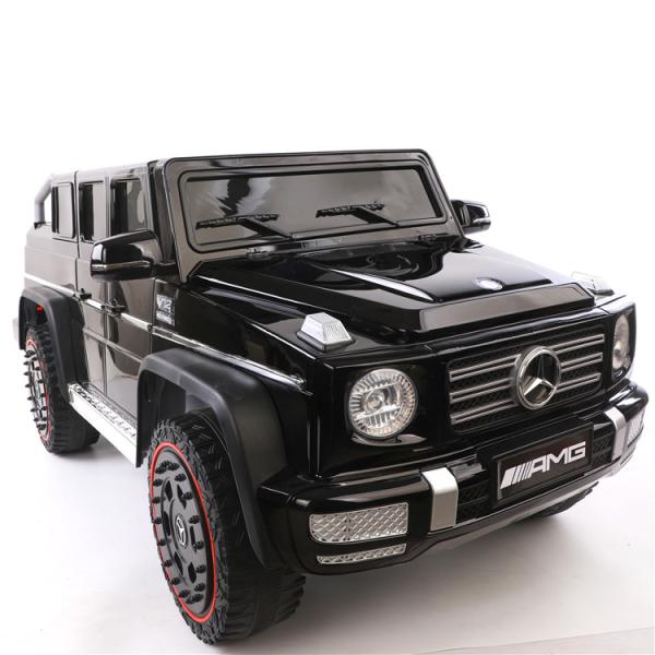 Нет краски дизайн 12В электрическая езда на машине с пультом дистанционного управления и кожаные сиденья