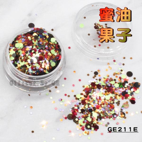 Makeup Chunky Mix Rainbow Face Glitter Powder Polyester Pet Friendly OEM