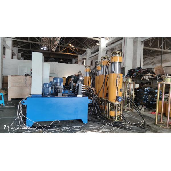 600 Ton Synchronous Hydraulic Lifting Jack 500mm Cylinder Stroke With Multi Specification