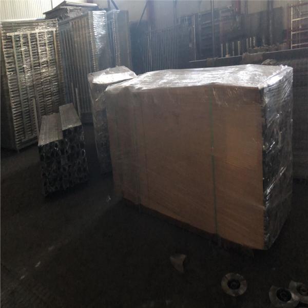 Black Powder Coated Wrought Iron Fence Panels 1.8m Height