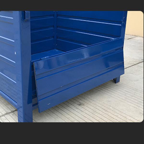 Light Duty Electroplated 2 Tons 2.0mm Steel Metal Pallet Box