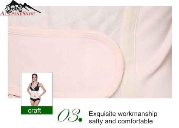 Ceinture puerpérale confortable de ventre de récupération de tissu de coton, ceinture puerpérale de soutien