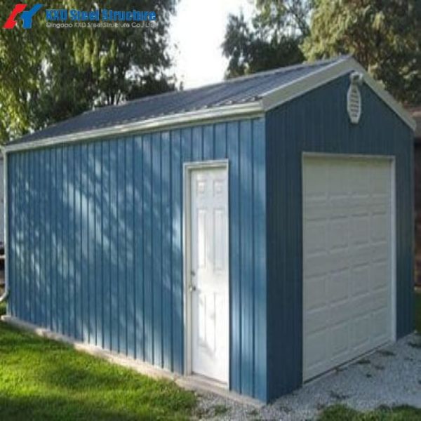 High-strength steel prefab steel building with 50+ years lifespan and customizable design for industrial and commercial use