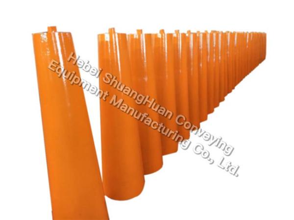 SGS Coal Industry Self Aligning Conveyor Roller Hot Galvanized Painting