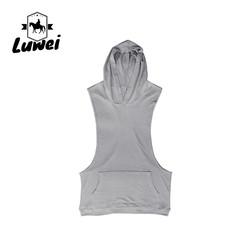 Homens Hollow Treinamento Tank Top Fitness Camisa de baixo sem mangas