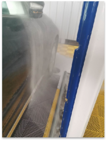 New Risense Single Arm Touchless Car Wash Machine 360 Degree