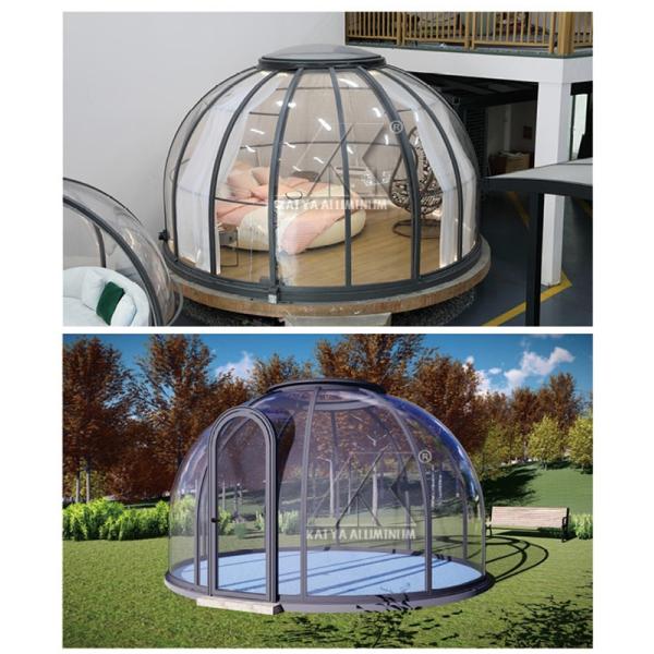 Outdoor Anti Fog Dome Large Aluminum Profiles Explosion Proof