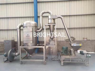 Capacidade 100kg/H SS Ginger Powder Processing Machine