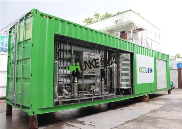 5000 Lph RO Water Treatment Plant Water Desalination System Water Purification Machine With Container