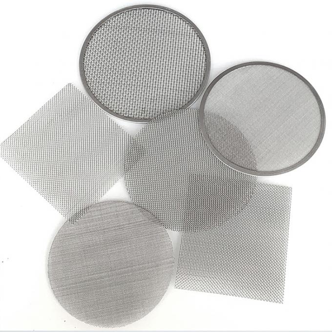 Food Grade 304 Plain Weave Stainless Steel Woven Wire Mesh for Beverage Liquid Filtration