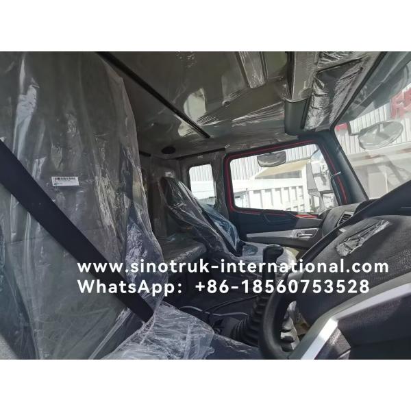 Sinotruk Hohan New Howo Tipper Dump Truck N7 8 × 4 12 Wheels 380Hp Lhd Or Rhd With Tarpaulin U Type Container