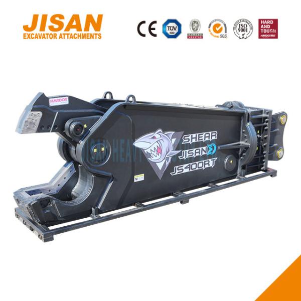 JS400RT ciseaux métalliques pour excavatrice avec 663 mm d'ouverture pour des besoins de coupe polyvalents