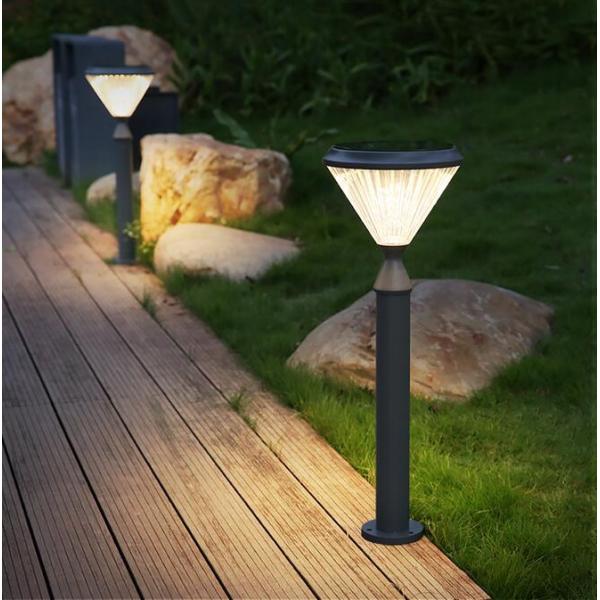 CE RoHS CCC 9W LED 20ah Garden Solar Stake Lights Outdoor