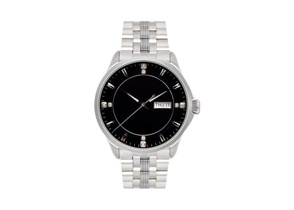 Solid Band Stainless Steel Automatic Timepieces 50M Water Resistant