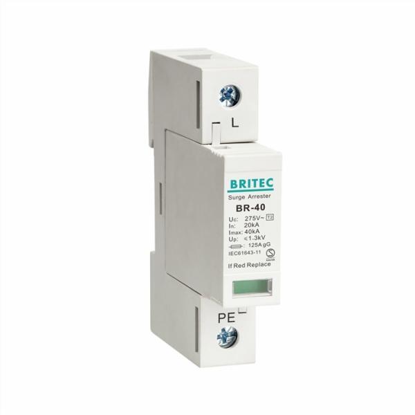 BR-20 3P Class 2 Surge Arrester surge Protective Device Three Phase spd  lightning protection