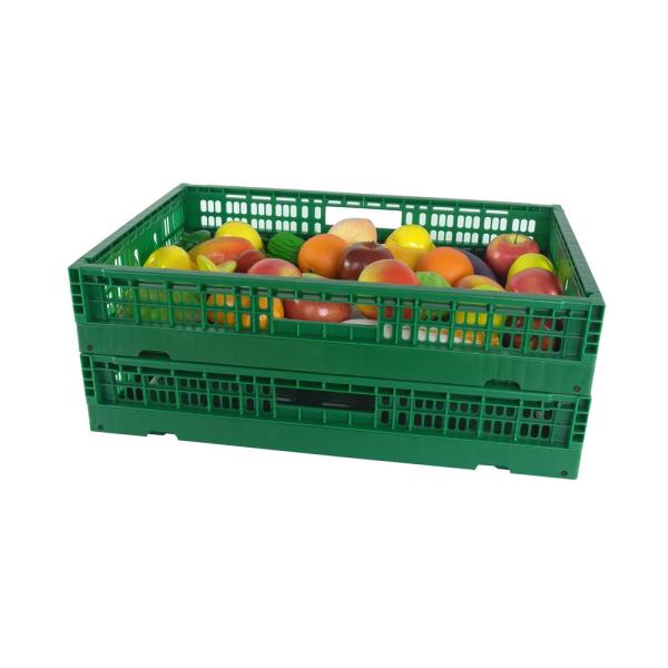 Convenient Insertable Solid Nesting Turnover Moving Box for Produce Transportation