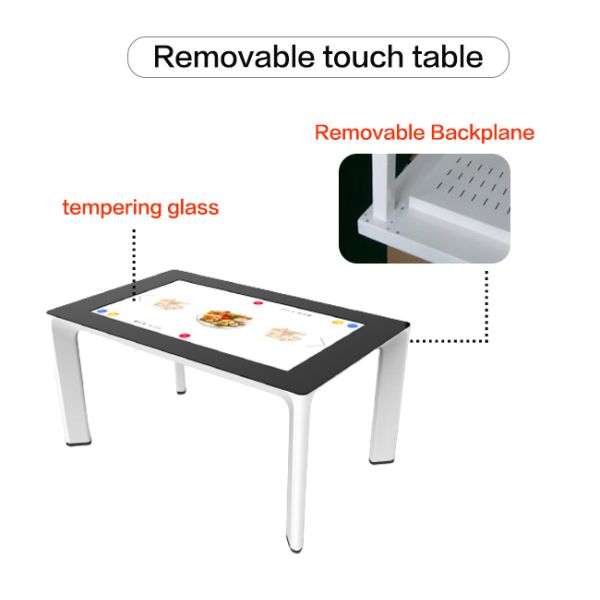Wholesales 43 inch LCD Screen Smart Display Kiosk Interactive Touch Screen Monitor Desk
