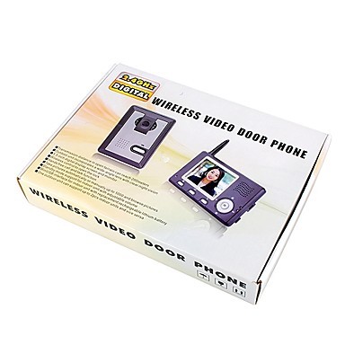 Wireless Night Vision Camera + 3.5 Inch Door Phone Monitor 