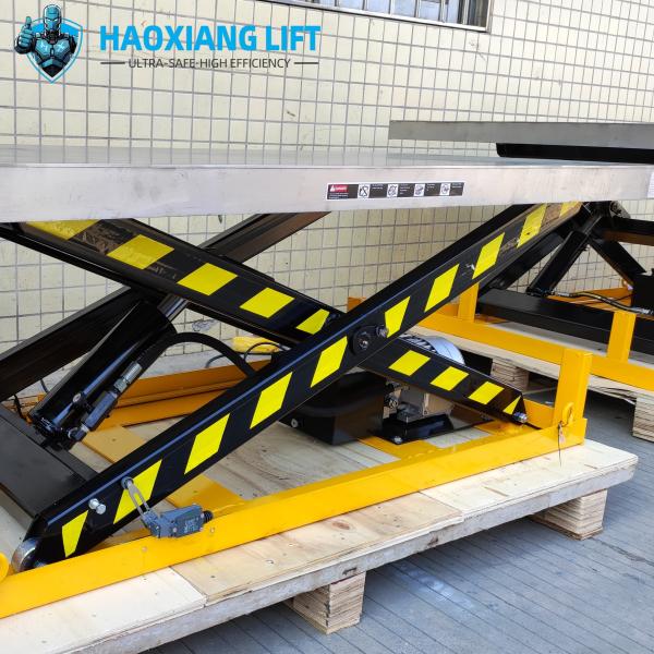 Stationary Scissor Lift Platform - Non-Slip Surface & 5000mm Maximum Lifting Height for Heavy-Duty Use