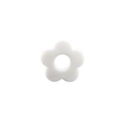 Silicone dos furos da flor que sai os dentes o grânulo 4.5cm para a colar da mastigação do grampo da chupeta de DIY