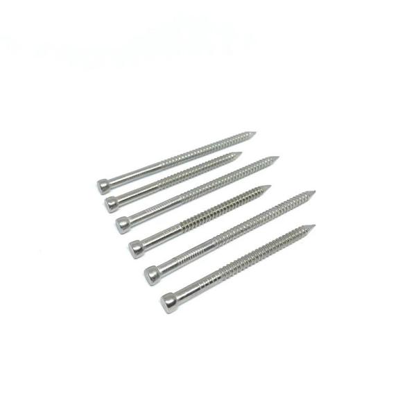 L'OEM a perdu le CE annulaire d'acier inoxydable Ring Shank Nails With de la tête 316
