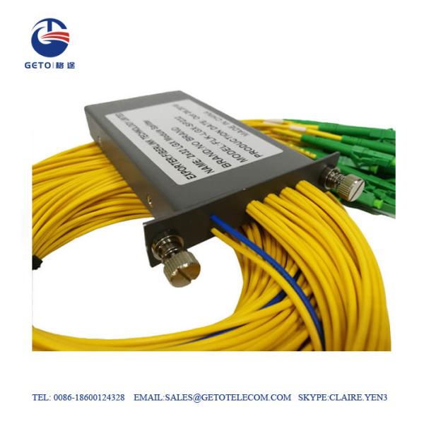 Модуль Splitter оптического кабеля кассеты 1260nm 2×32 мини LGX