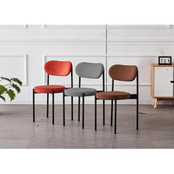 Metal Legs Tulip 4pcs Wood High Back Dining Chair