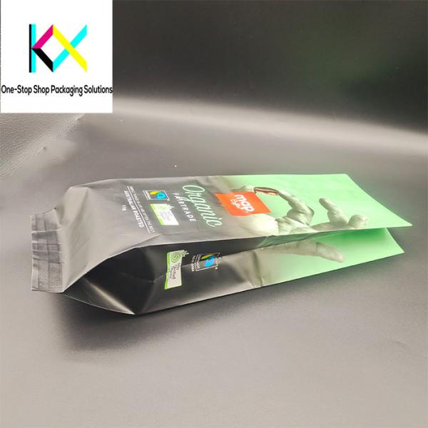 Aluminium Foil VMPET Rotogravure Printed Pouches Coffee Bean Packaging Bags