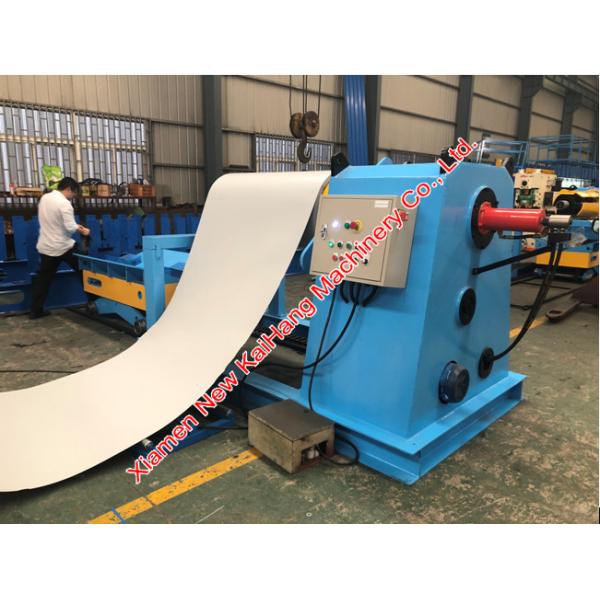 Professional Auxiliary Equipment 6 Tons Hydraulic De Coiler 12-15m/min Speed