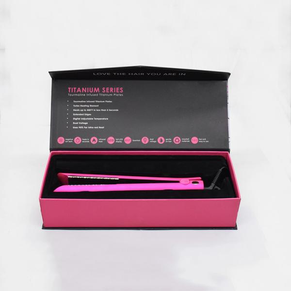 Ceramic Plate Hair Straightening Tools Fast Heating With Mini LED Display