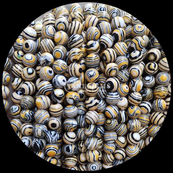 Gemstone Bead Various Synthetic Color Malachite Beads for DIY Jewelry Making