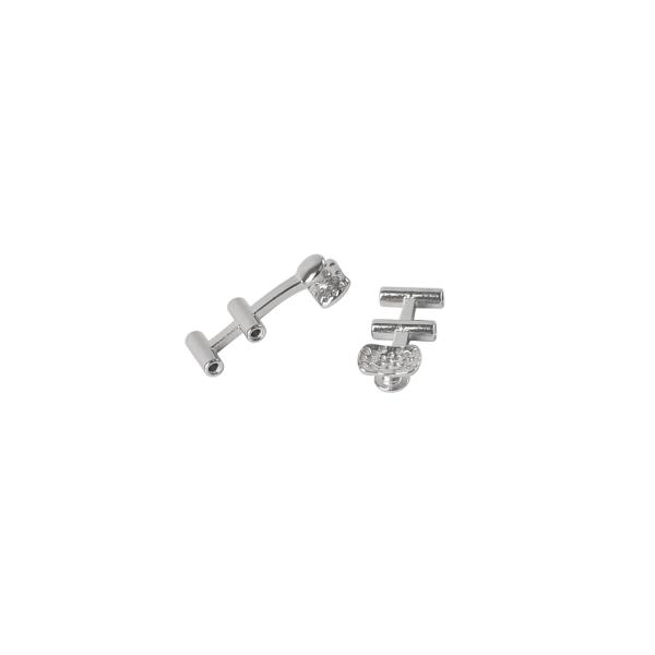 Eruption Eyelet Double Tube Orthodontic Bracket Auxiliary Wire